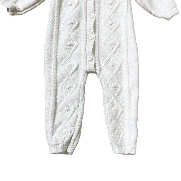 Hope & Henry Organic Cotton Cable Knit One-Piece - Picture 3 of 7